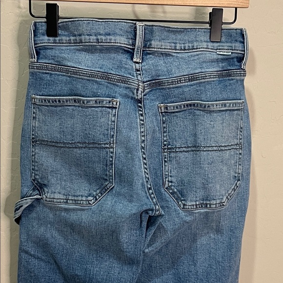 MOTHER Jeans High Waisted Utility So Long Carpenter Wide Straight Boyfriend - Picture 6 of 17